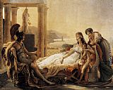 Dido Canvas Paintings - Dido and Aeneas